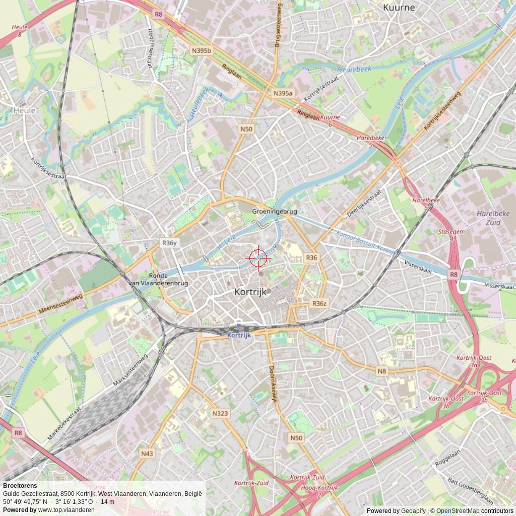Situatiekaart 5 km Situatiekaart 5 km