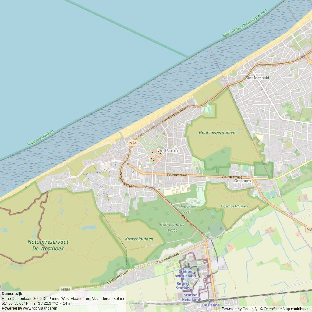 Situatiekaart 5 km Situatiekaart 5 km