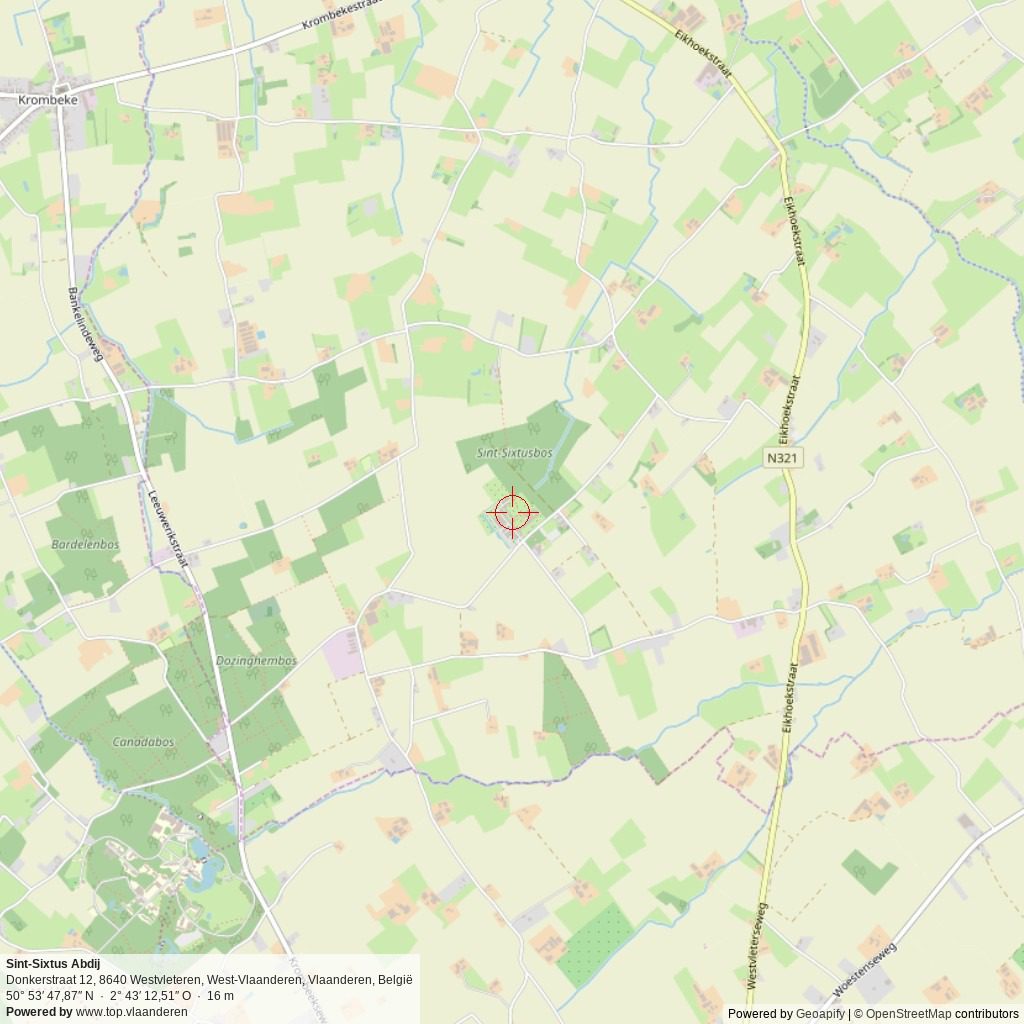 Situatiekaart 5 km Situatiekaart 5 km