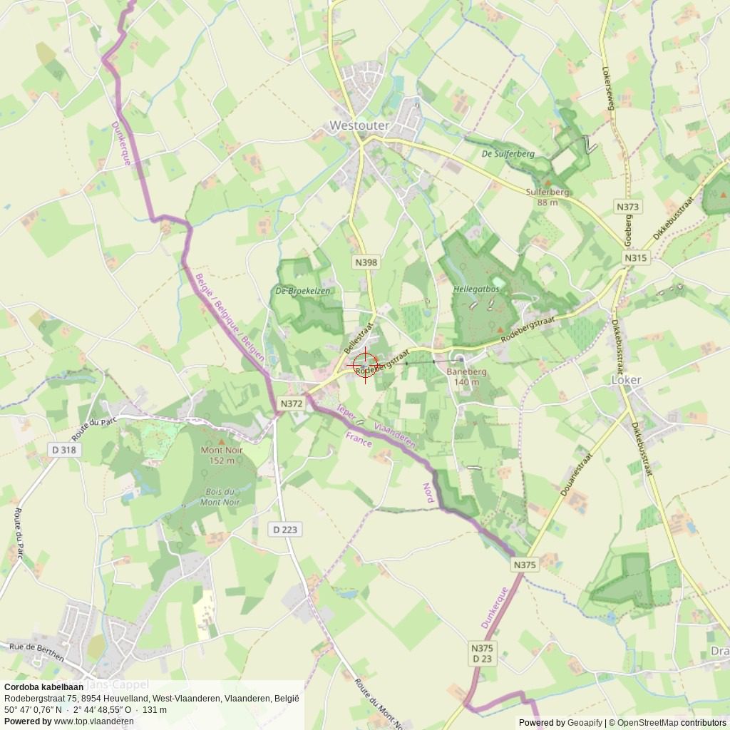 Situatiekaart 5 km Situatiekaart 5 km