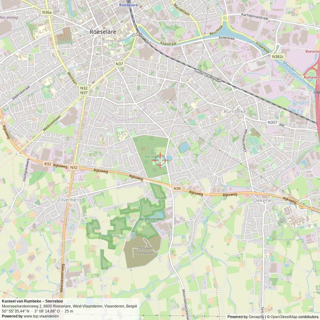 Situatiekaart 5 km Situatiekaart 5 km