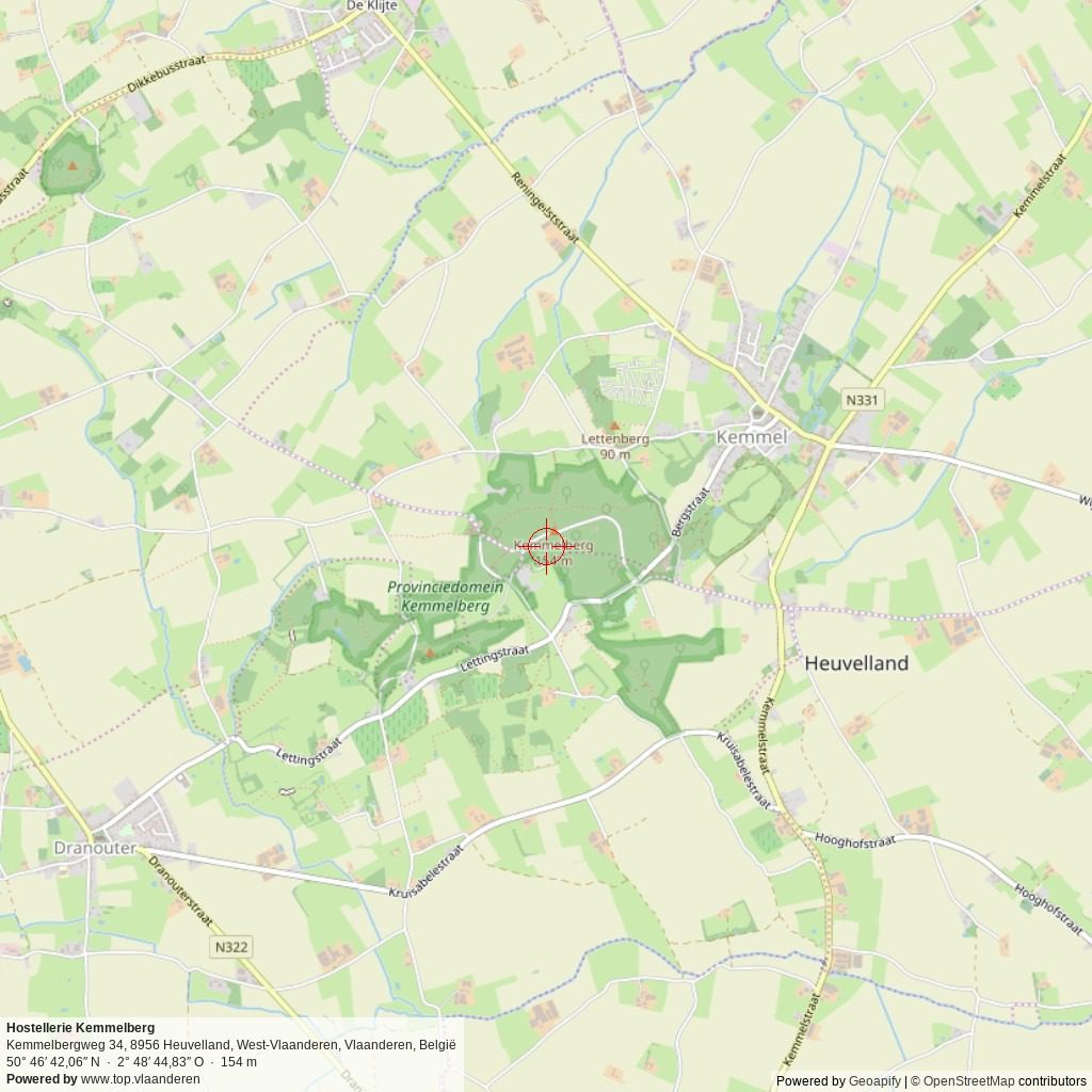 Situatiekaart 5 km Situatiekaart 5 km