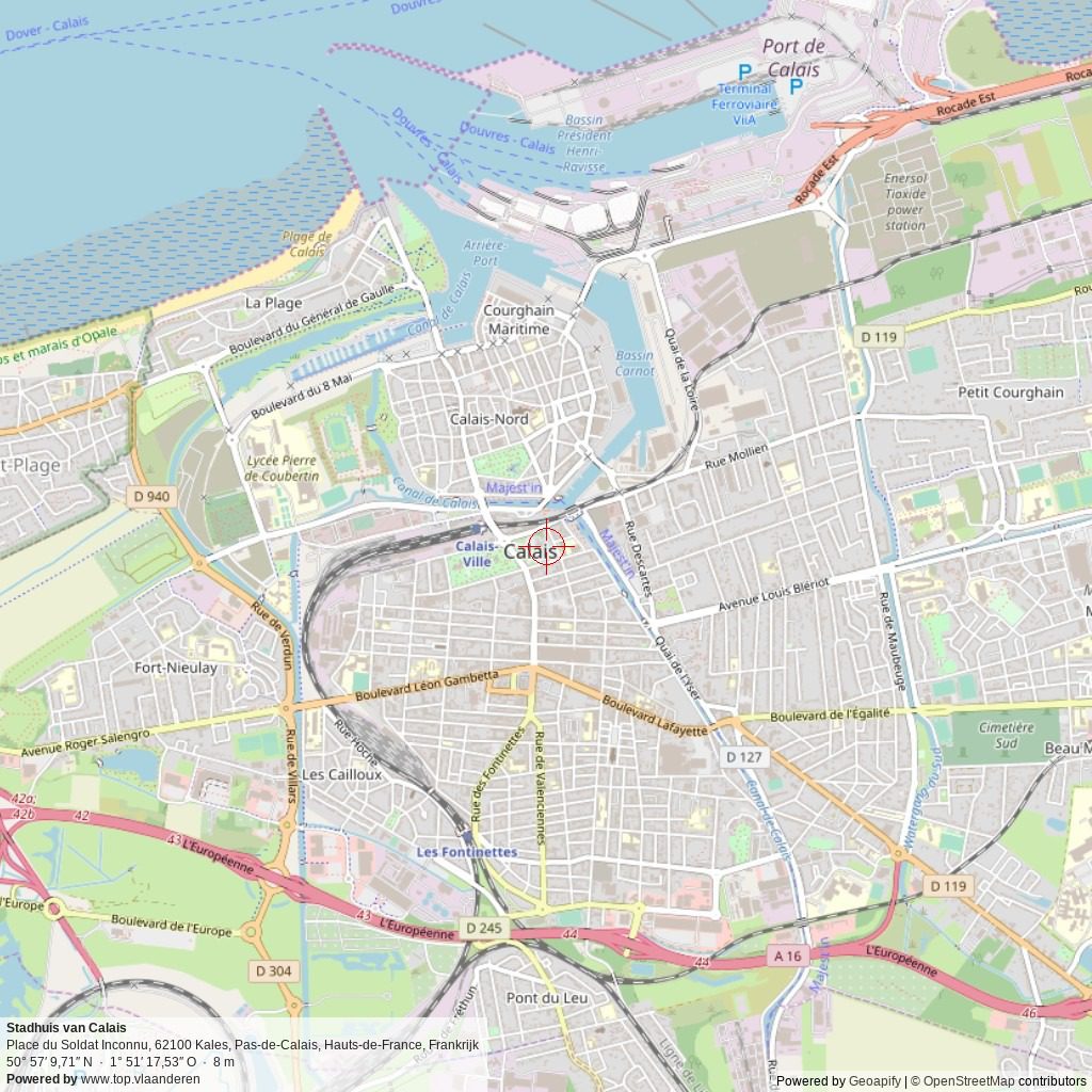Situatiekaart 5 km Situatiekaart 5 km