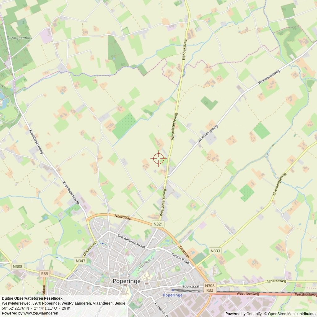 Situatiekaart 5 km Situatiekaart 5 km