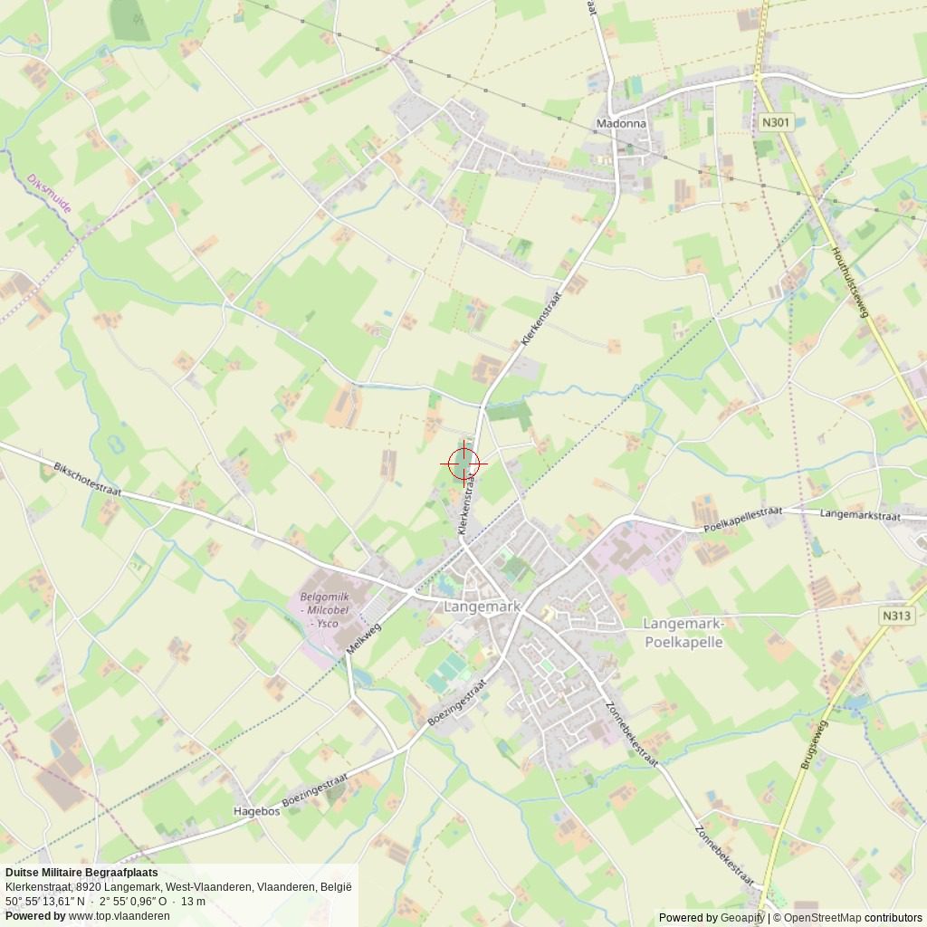 Situatiekaart 5 km Situatiekaart 5 km