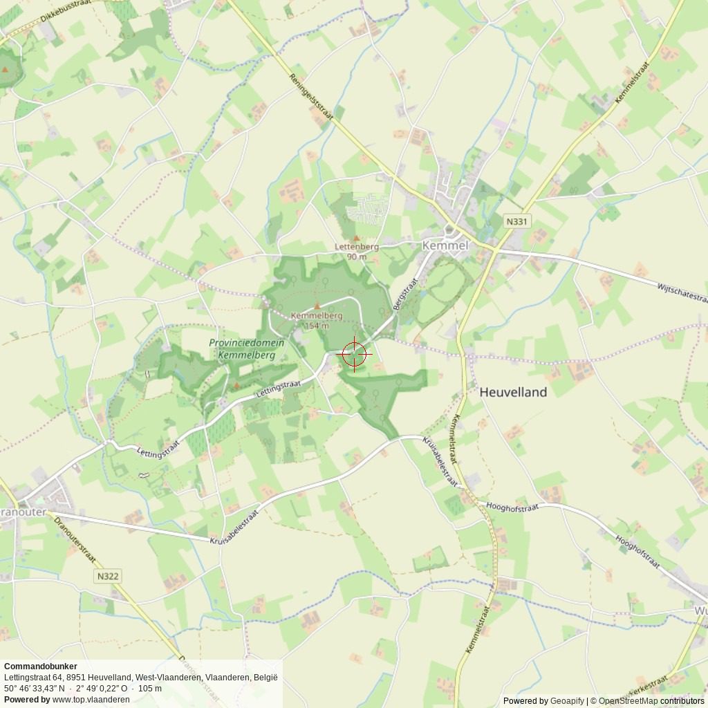 Situatiekaart 5 km Situatiekaart 5 km