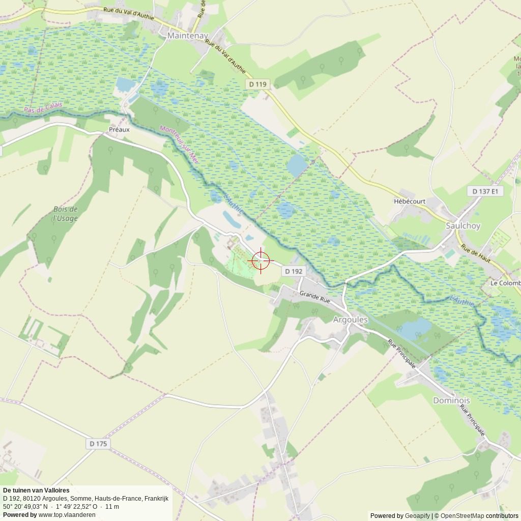 Situatiekaart 5 km Situatiekaart 5 km