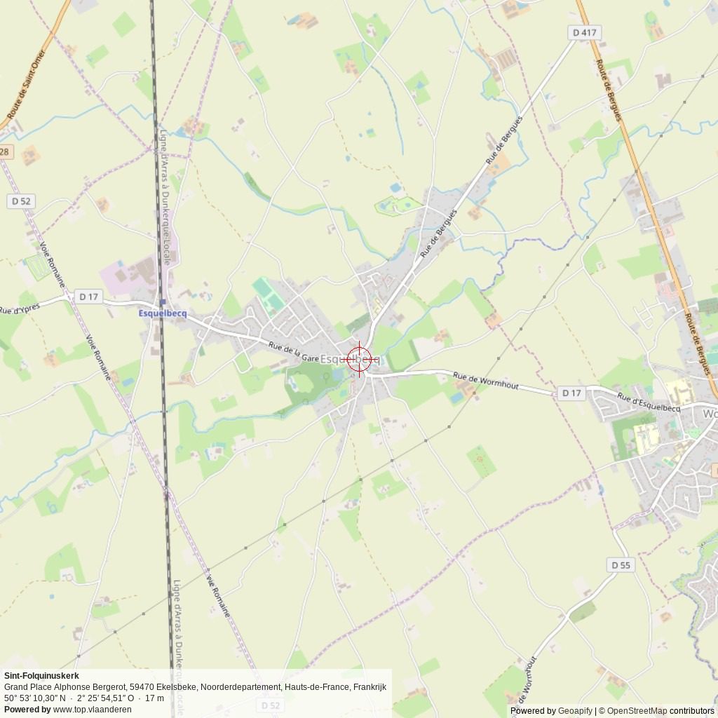Situatiekaart 5 km Situatiekaart 5 km