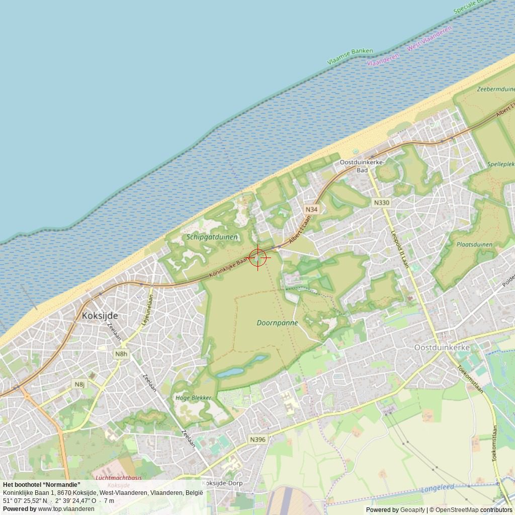 Situatiekaart 5 km Situatiekaart 5 km