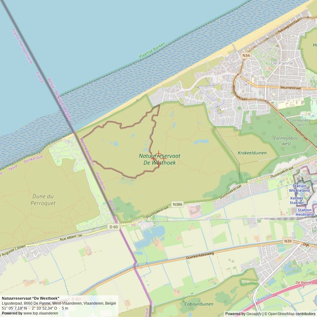 Situatiekaart 5 km Situatiekaart 5 km