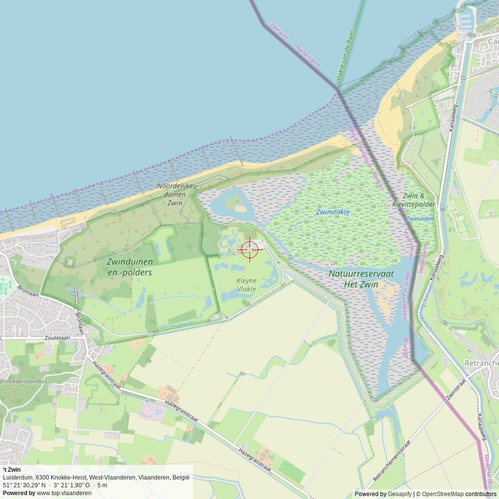 Situatiekaart 5 km Situatiekaart 5 km
