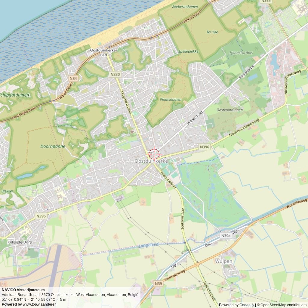 Situatiekaart 5 km Situatiekaart 5 km
