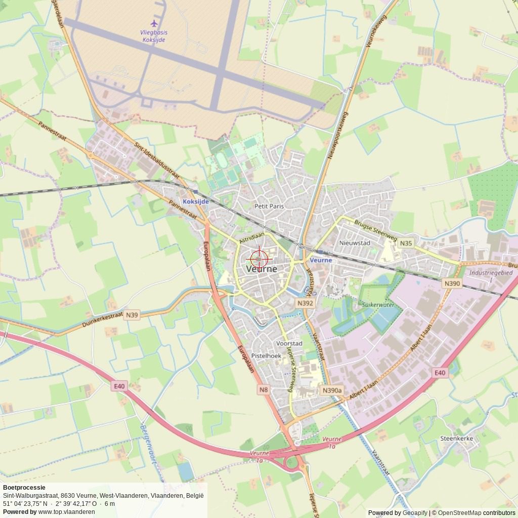 Situatiekaart 5 km Situatiekaart 5 km