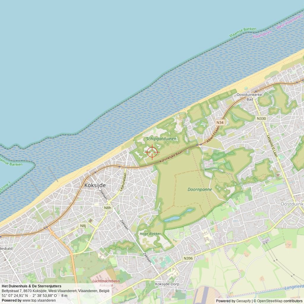 Situatiekaart 5 km Situatiekaart 5 km