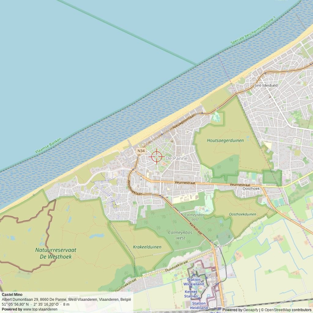 Situatiekaart 5 km Situatiekaart 5 km