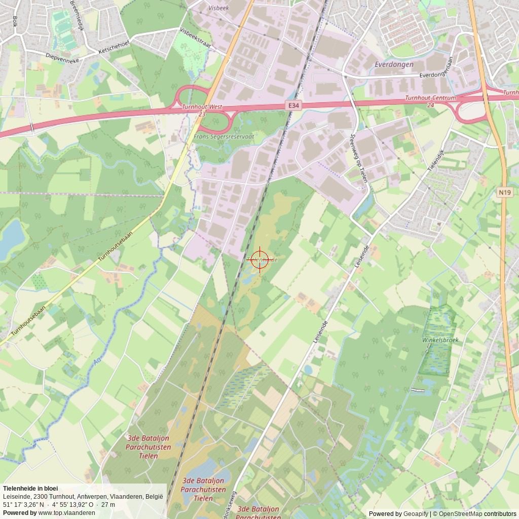Situatiekaart 5 km Situatiekaart 5 km