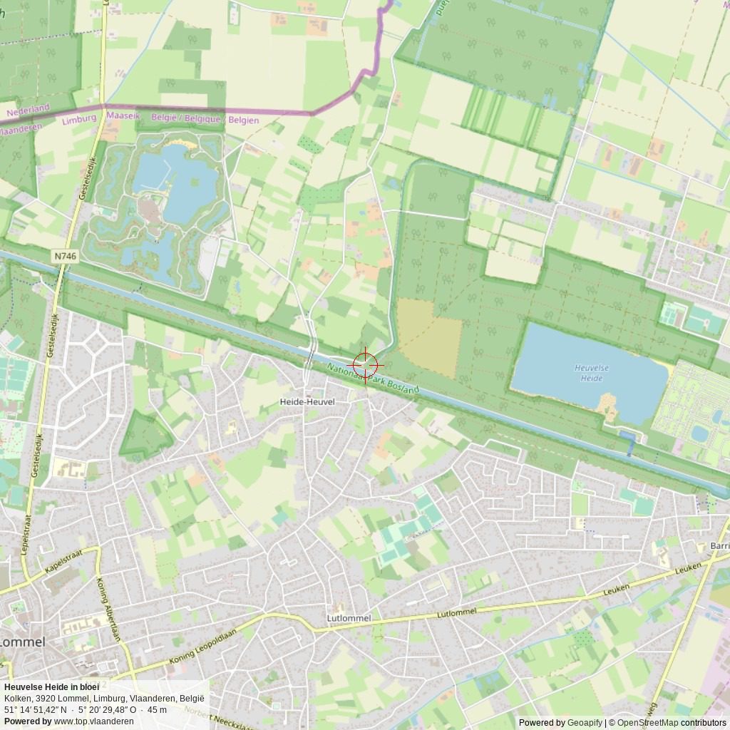Situatiekaart 5 km Situatiekaart 5 km