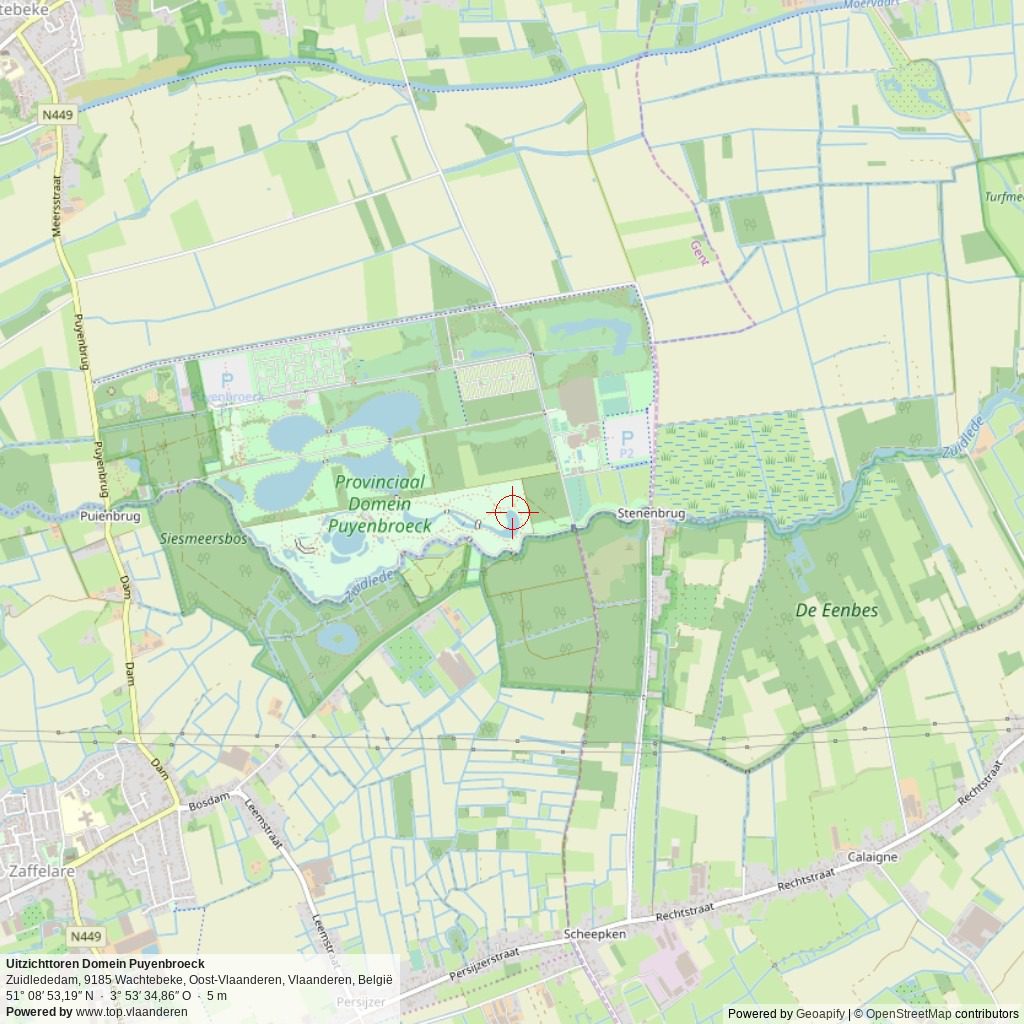 Situatiekaart 5 km Situatiekaart 5 km