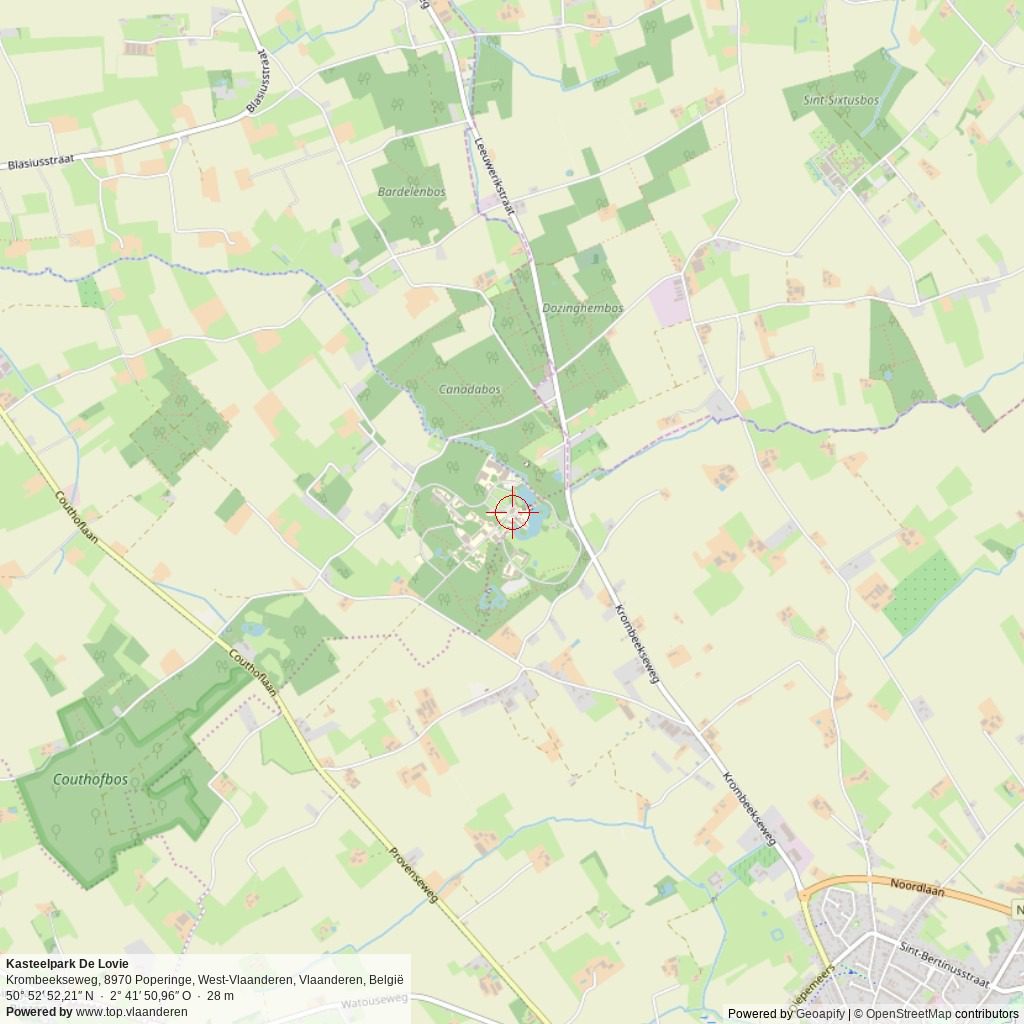Situatiekaart 5 km Situatiekaart 5 km
