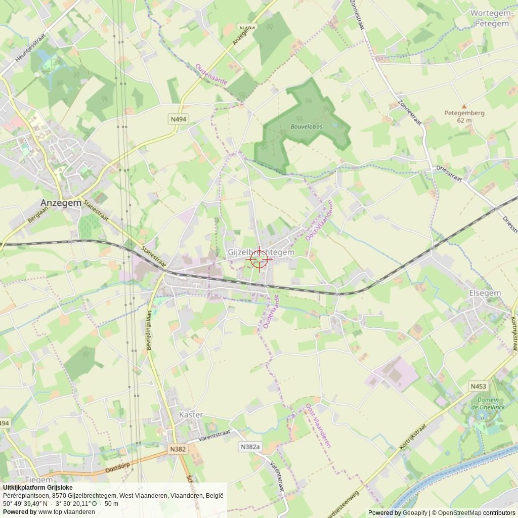 Situatiekaart 5 km Situatiekaart 5 km