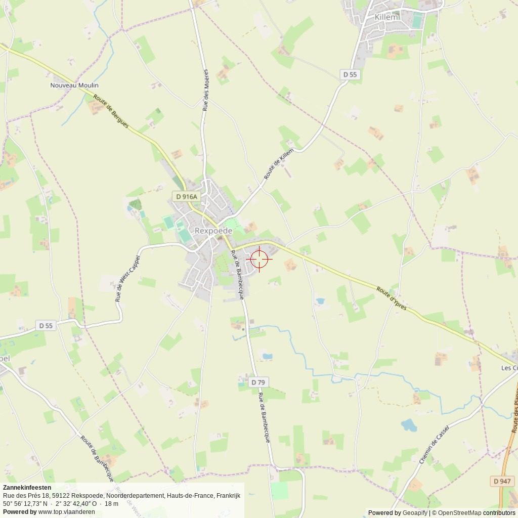 Situatiekaart 5 km Situatiekaart 5 km