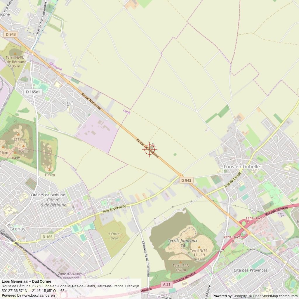 Situatiekaart 5 km Situatiekaart 5 km