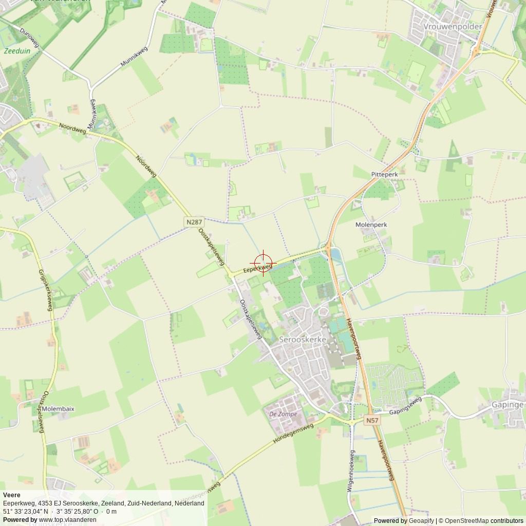 Situatiekaart 5 km Situatiekaart 5 km