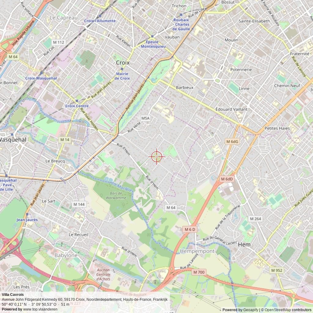 Situatiekaart 5 km Situatiekaart 5 km