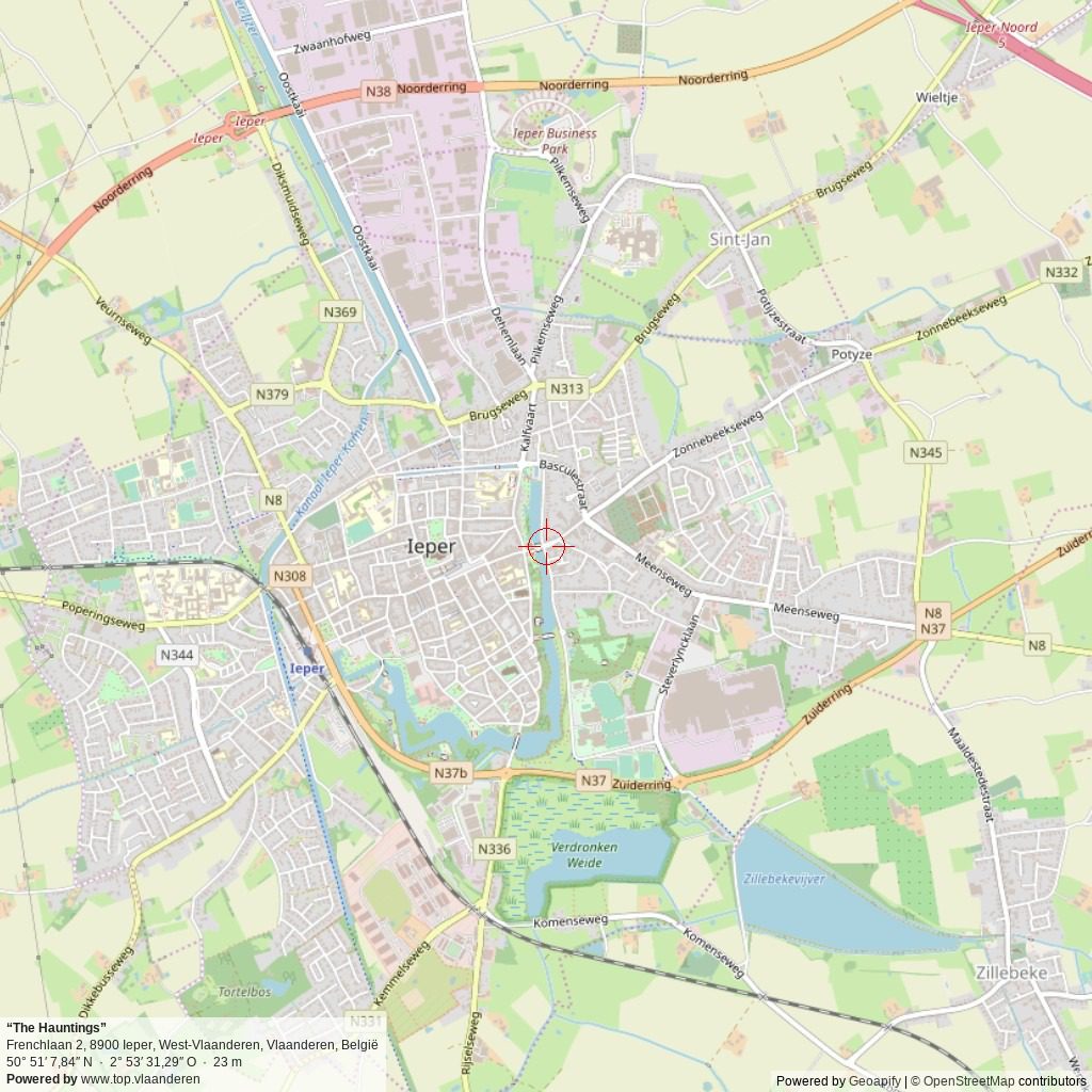 Situatiekaart 5 km Situatiekaart 5 km