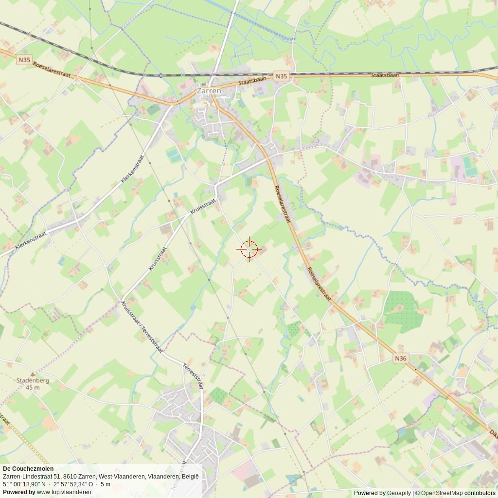 Situatiekaart 5 km Situatiekaart 5 km
