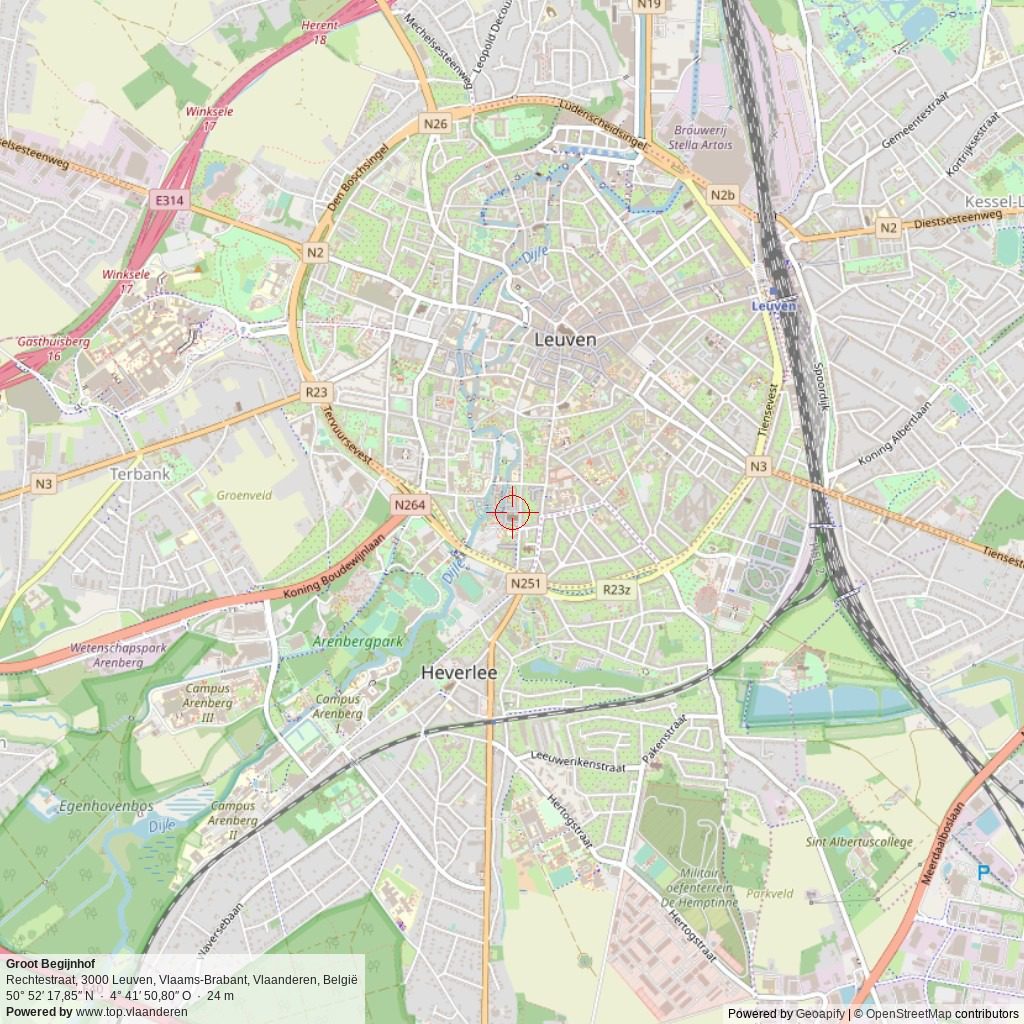 Situatiekaart 5 km Situatiekaart 5 km