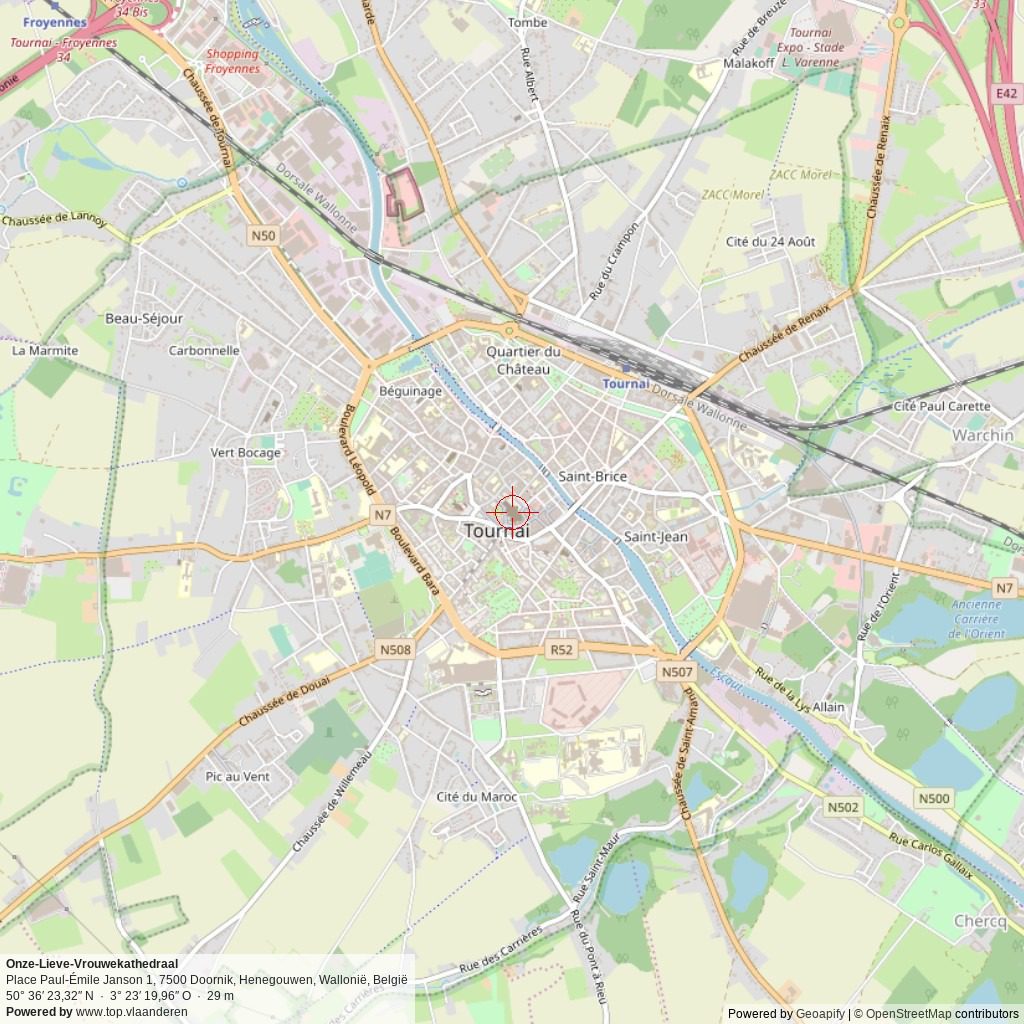 Situatiekaart 5 km Situatiekaart 5 km