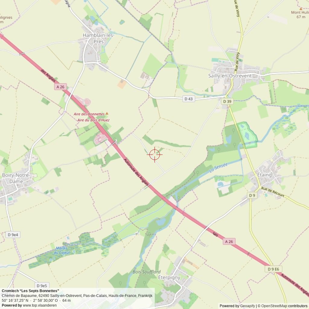 Situatiekaart 5 km Situatiekaart 5 km