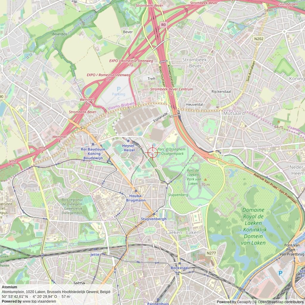 Situatiekaart 5 km Situatiekaart 5 km