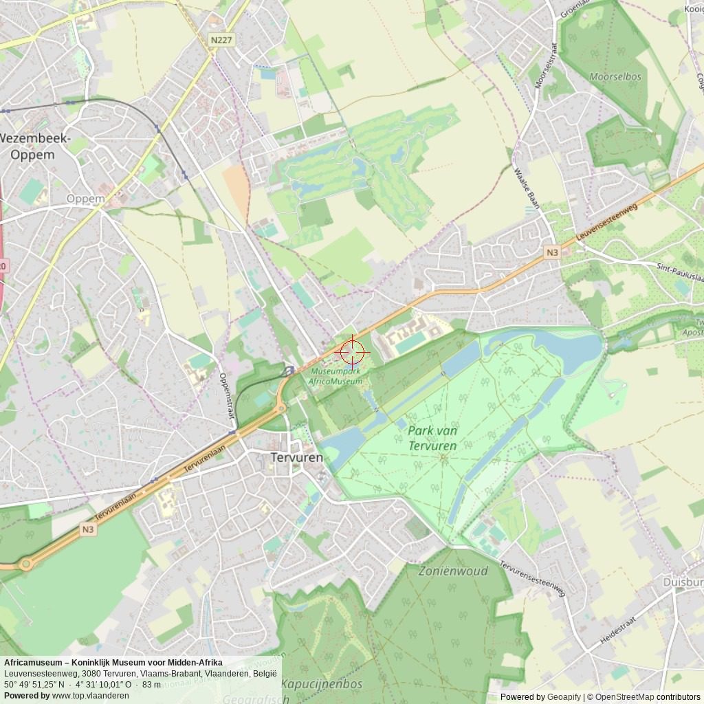 Situatiekaart 5 km Situatiekaart 5 km