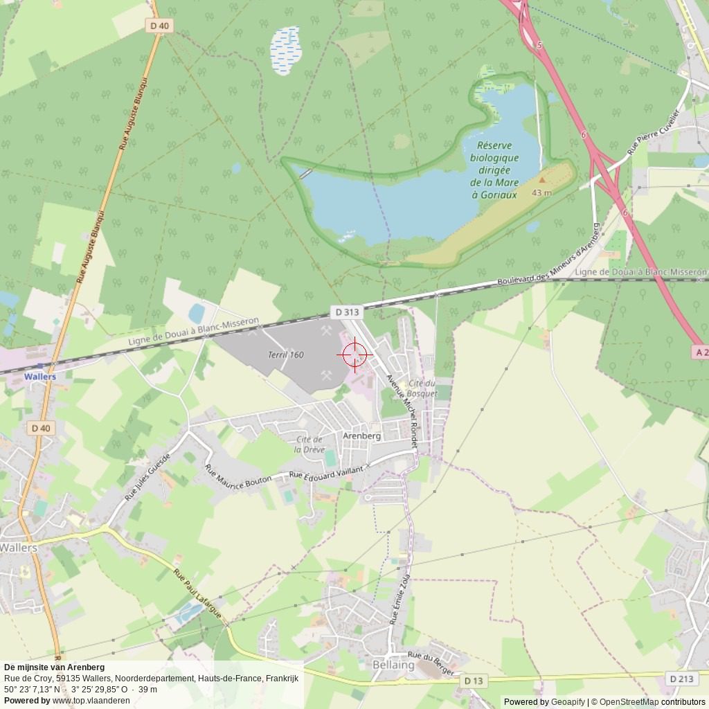 Situatiekaart 5 km Situatiekaart 5 km