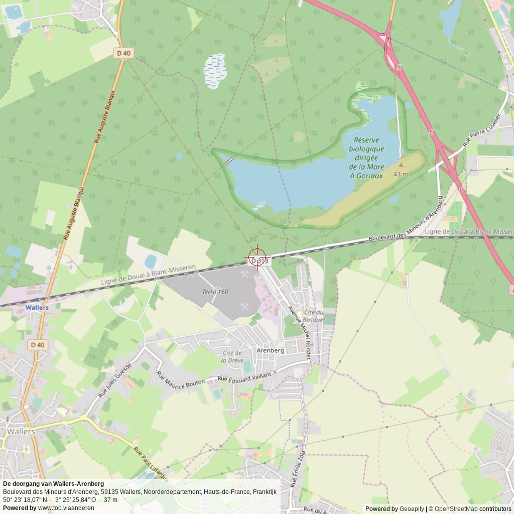 Situatiekaart 5 km Situatiekaart 5 km