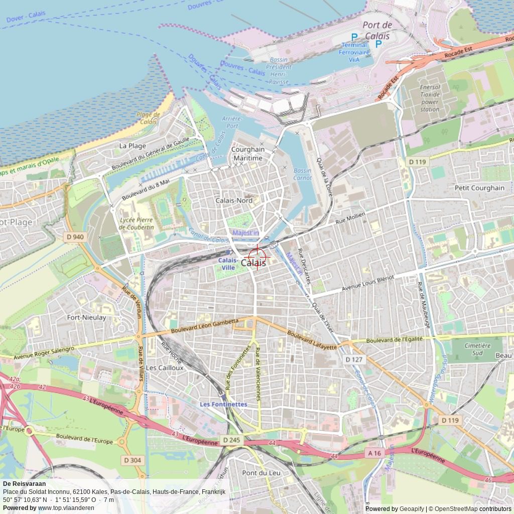 Situatiekaart 5 km Situatiekaart 5 km
