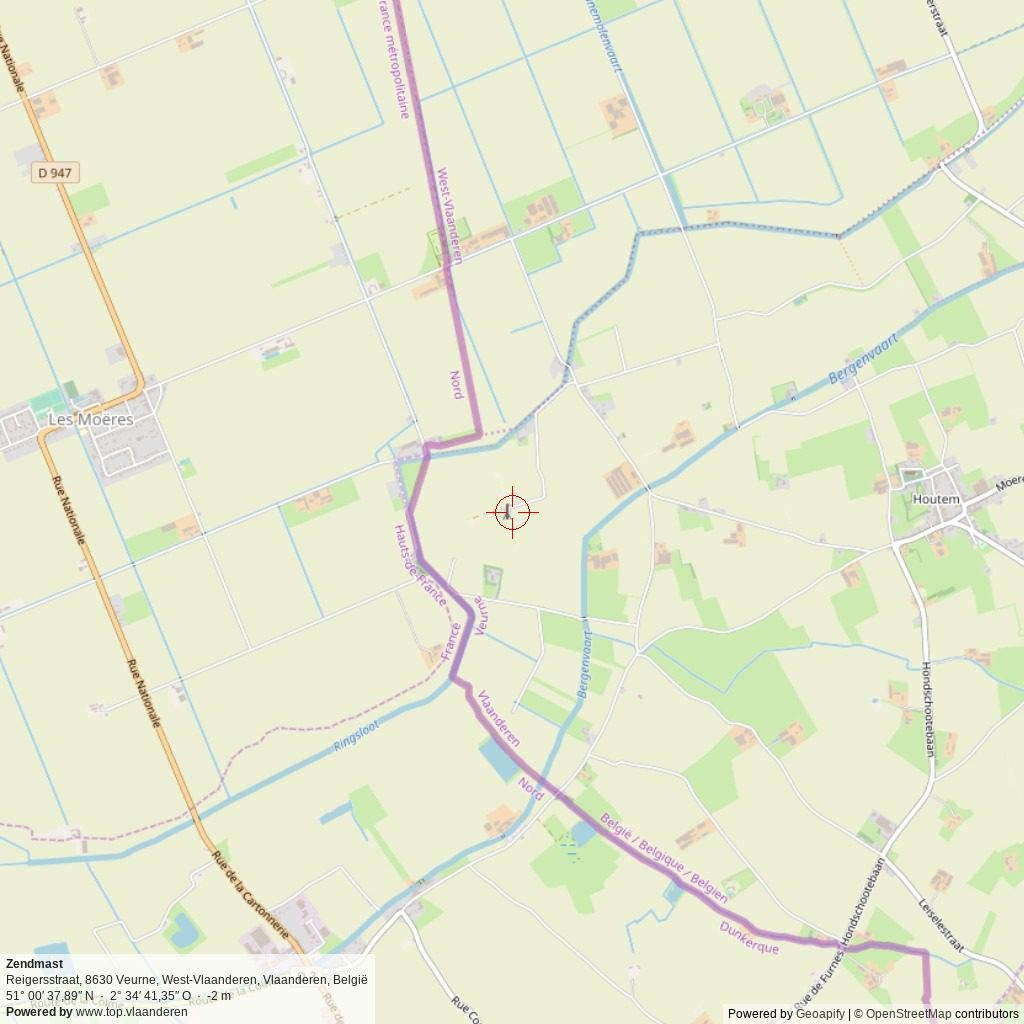 Situatiekaart 5 km Situatiekaart 5 km