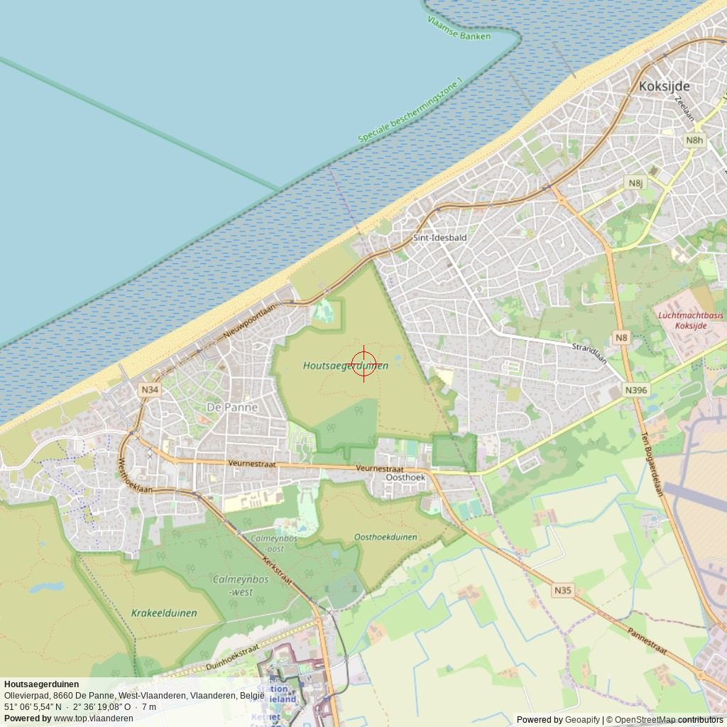 Situatiekaart 5 km Situatiekaart 5 km