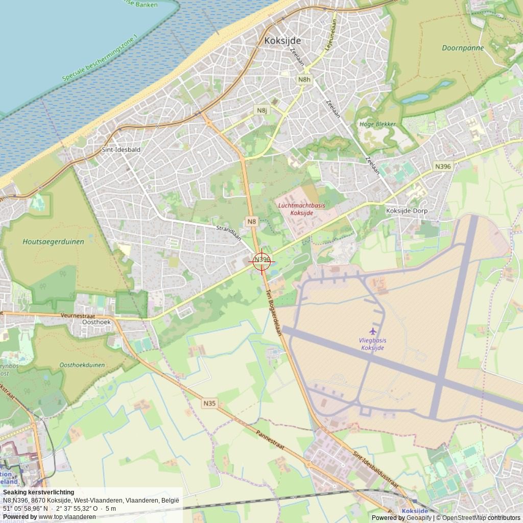 Situatiekaart 5 km Situatiekaart 5 km