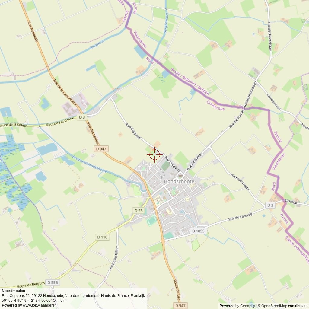 Situatiekaart 5 km Situatiekaart 5 km