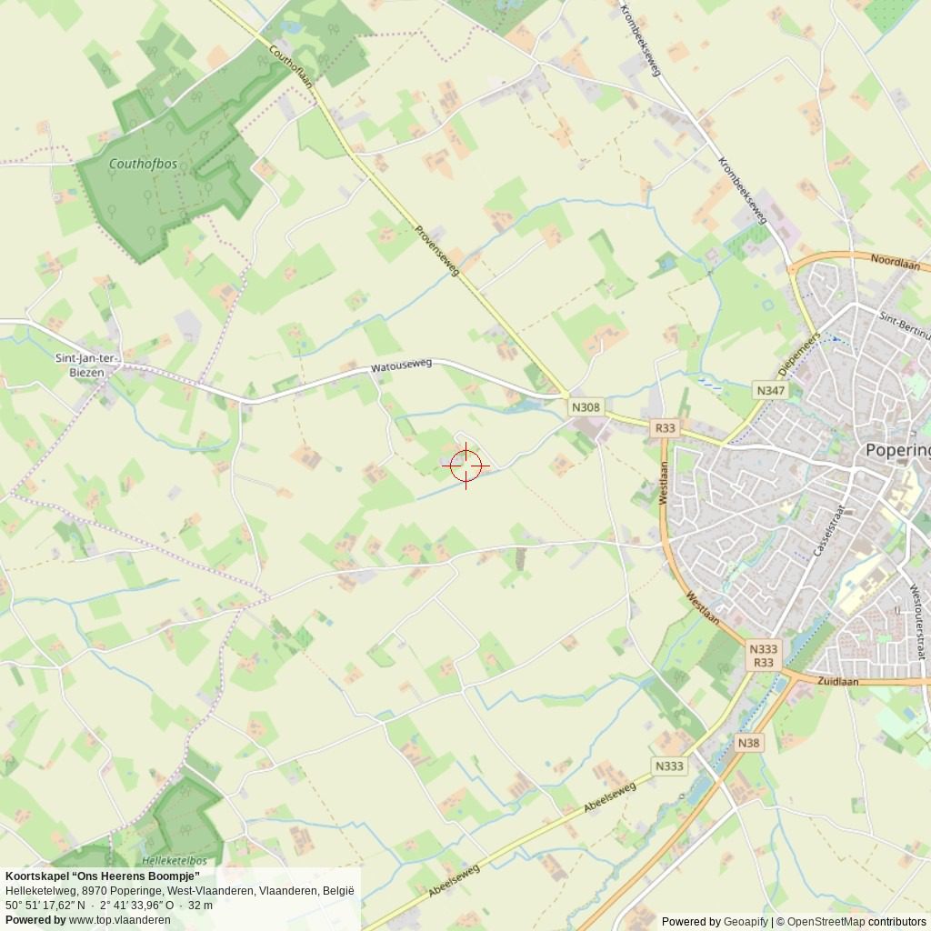 Situatiekaart 5 km Situatiekaart 5 km