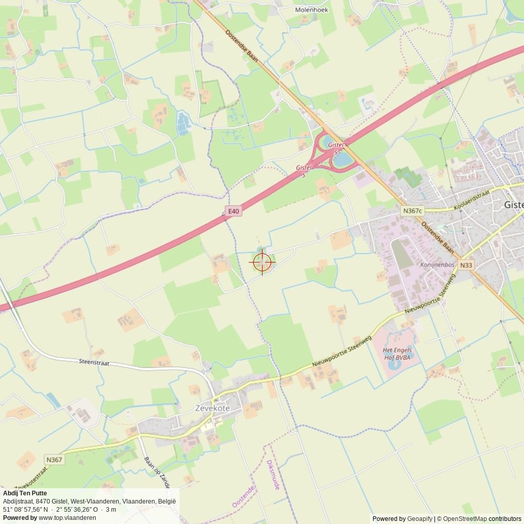 Situatiekaart 5 km Situatiekaart 5 km