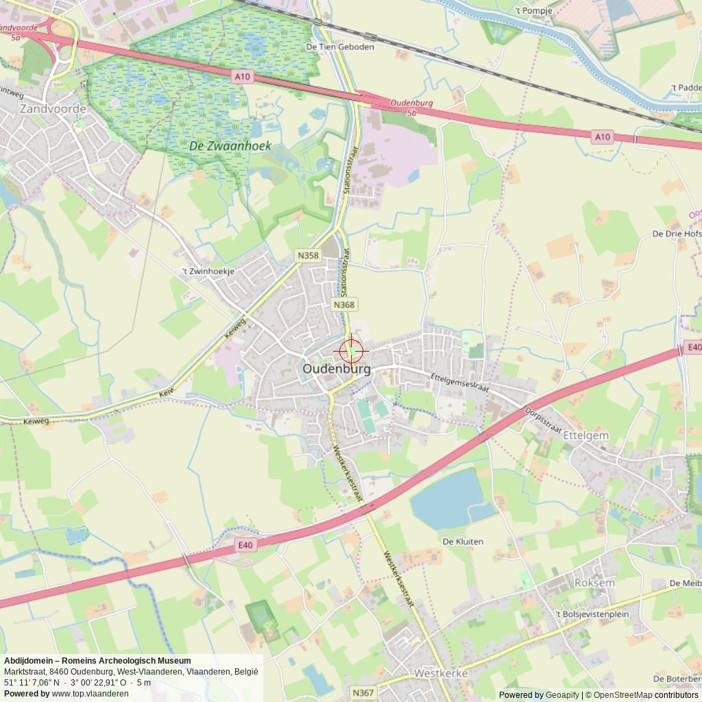 Situatiekaart 5 km Situatiekaart 5 km