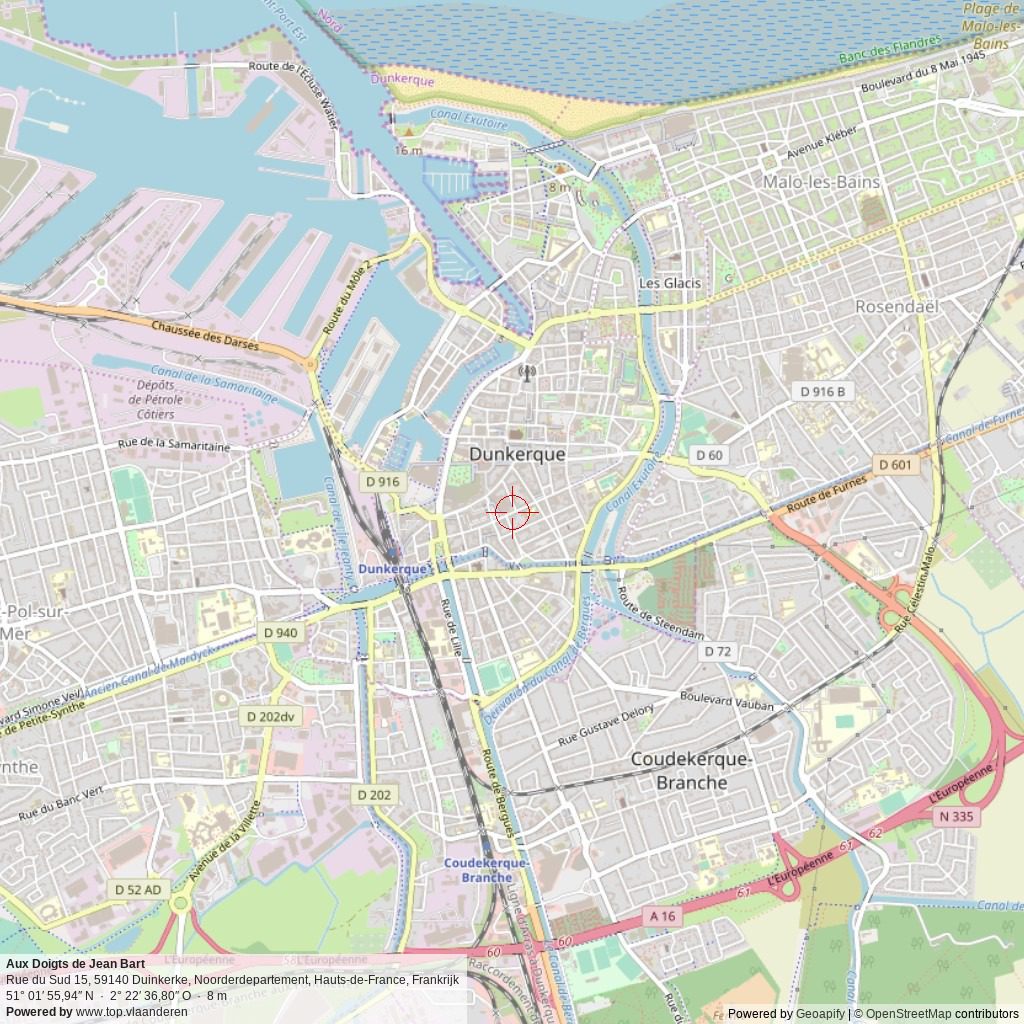Situatiekaart 5 km Situatiekaart 5 km