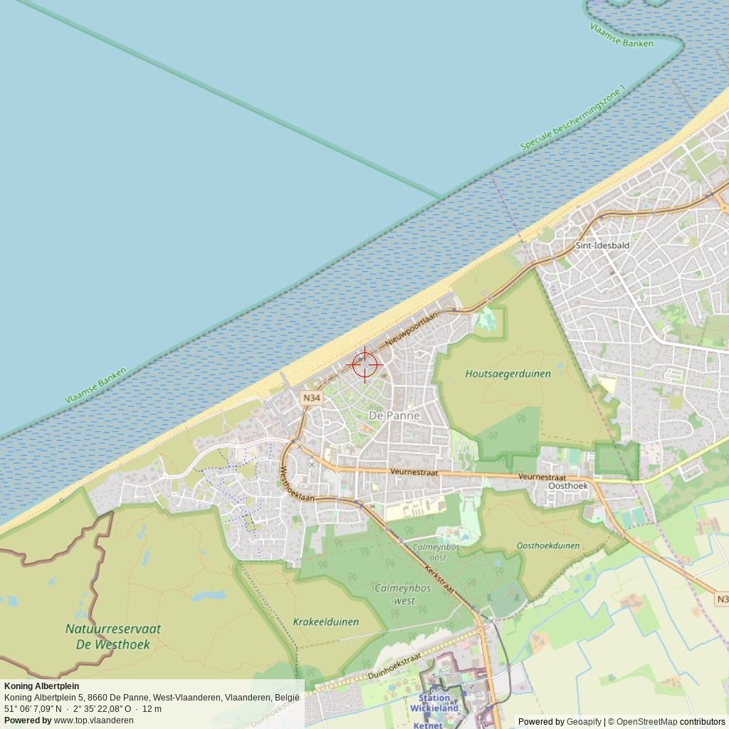 Situatiekaart 5 km Situatiekaart 5 km