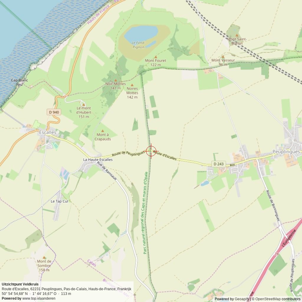 Situatiekaart 5 km Situatiekaart 5 km