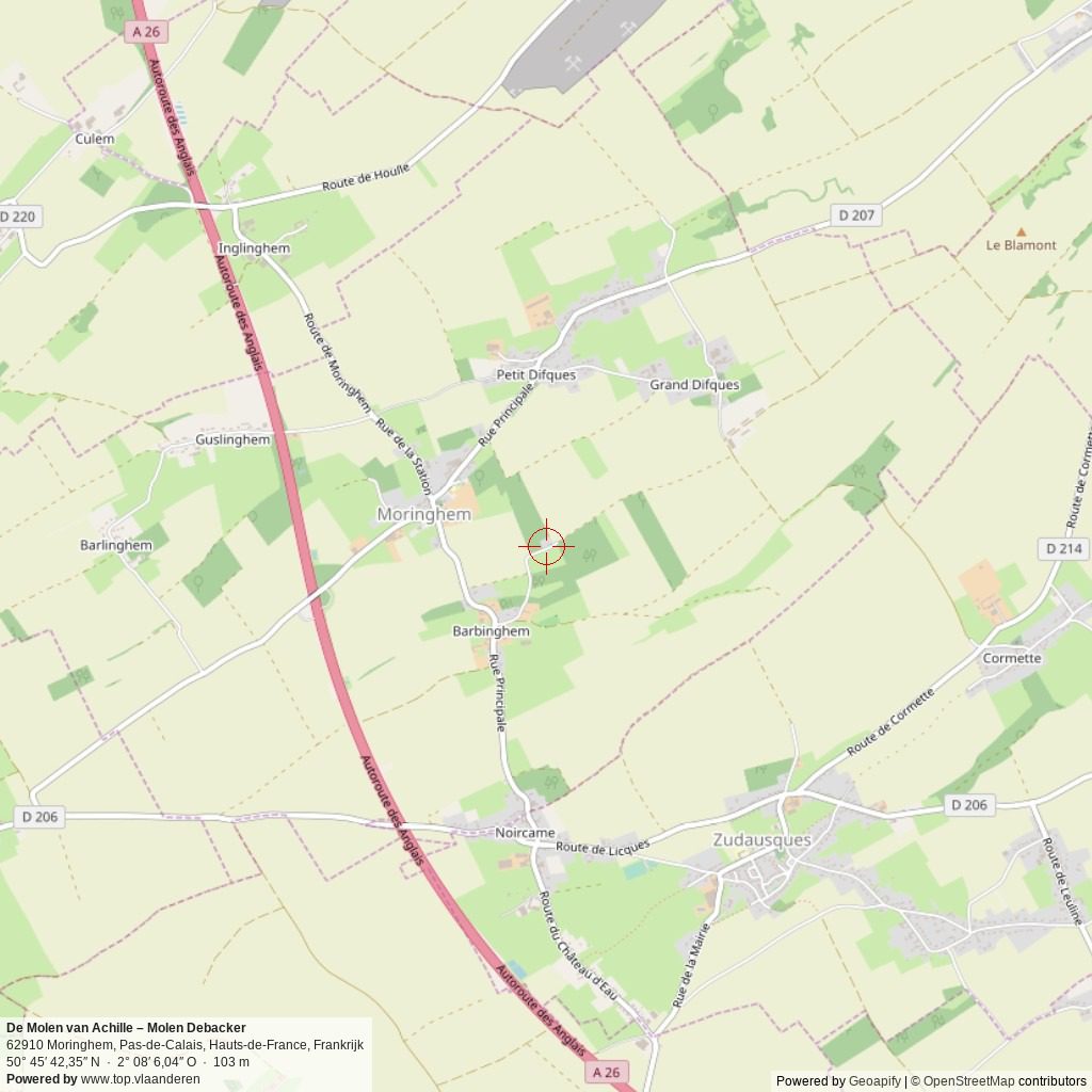 Situatiekaart 5 km Situatiekaart 5 km
