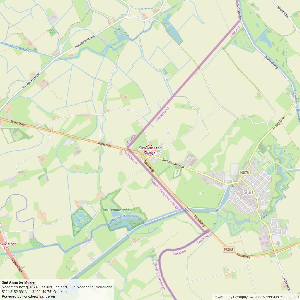 Situatiekaart 5 km Situatiekaart 5 km